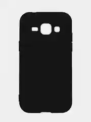 Чехол для Samsung Galaxy J1 2015, Самсунг Галакси Джи 1 черный, силиконовый