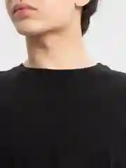 Черный футболка мужская