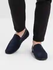 Серый туфли мужские кожаные, лоферы классические