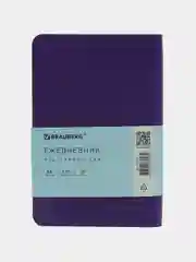 Ежедневник недатированный BRAUBERG Metropolis Mix, под кожу, 100 х 150 мм, А6, 136 листов