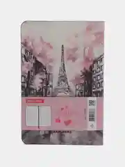 Блокнот BRAUBERG VISTA Paris, 100 х 150, А6, под кожу, 80 л, 112090