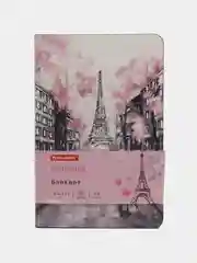 Блокнот BRAUBERG VISTA Paris, 100 х 150, А6, под кожу, 80 л, 112090