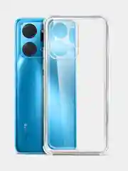 Чехол Huawei Honor X7a, Хуавей Хонор Х7а, прозрачный, силиконовый, противоударный