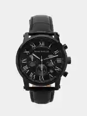 Черный мужские наручные часы Mini Focus MF0415G, с хронографом, в подарочной упаковке