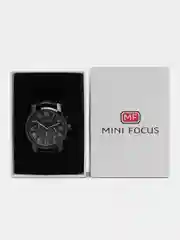Черный мужские наручные часы Mini Focus MF0415G, с хронографом, в подарочной упаковке