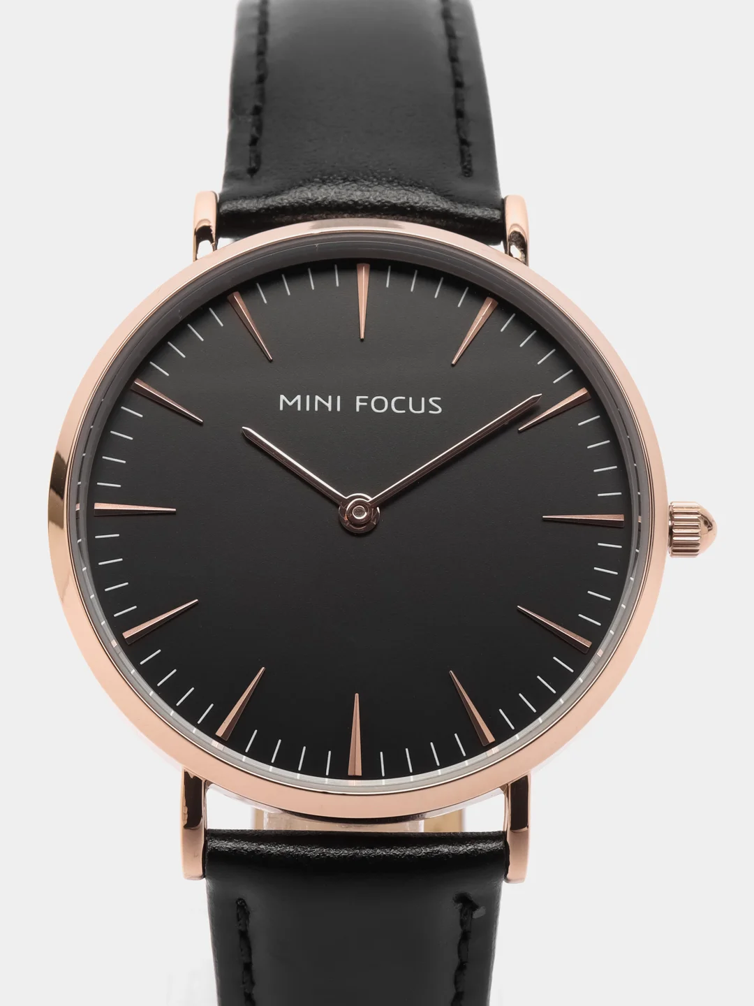 Черный женские наручные часы Mini Focus MF0318G, в подарочной упаковке