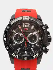 Красный мужские наручные часы Mini Focus MF0349G, с хронографом, в подарочной упаковке