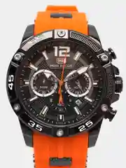 Оранжевый мужские наручные часы Mini Focus MF0349G, с хронографом, в подарочной упаковке