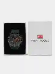Зеленый мужские наручные часы Mini Focus MF0290G с хронографом, в подарочной упаковке