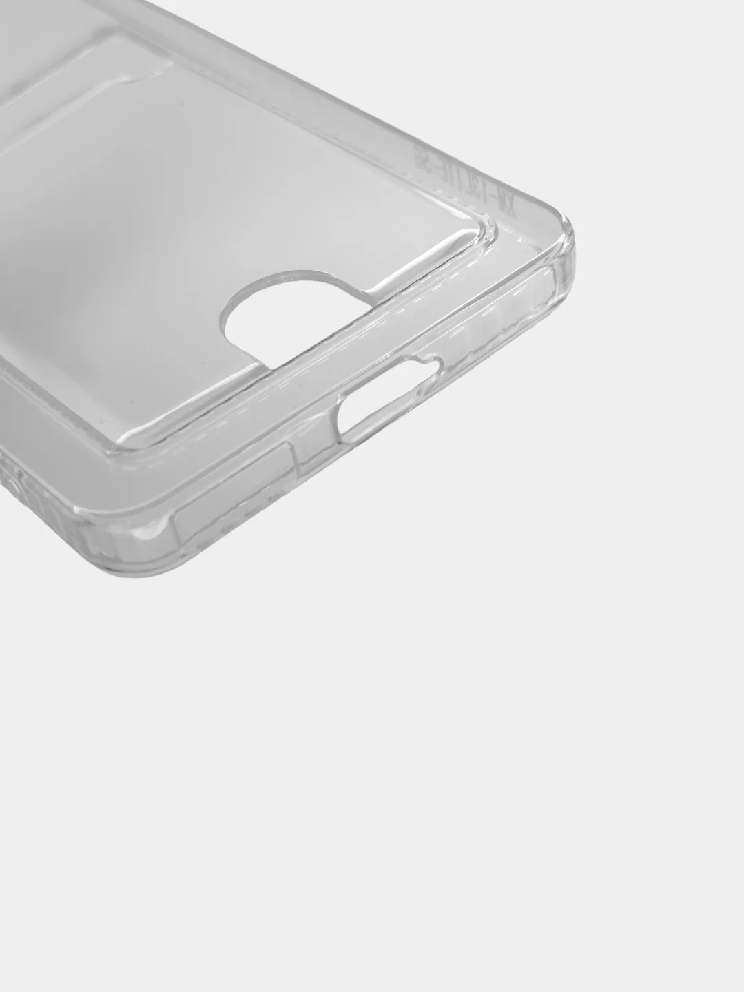 Чехол для Xiaomi 13 Lite / Сяоми 13 Лайт прозрачный, с карманом для карты