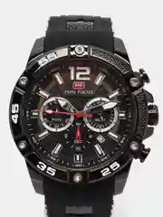 Угольный мужские наручные часы Mini Focus MF0349G, с хронографом, в подарочной упаковке