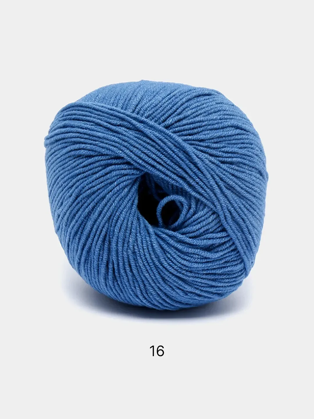 Синий пряжа YarnArt Jeans (Ярнарт Джинс), 5 мотков