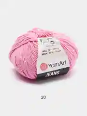 Сиреневый пряжа YarnArt Jeans (Ярнарт Джинс), 5 мотков