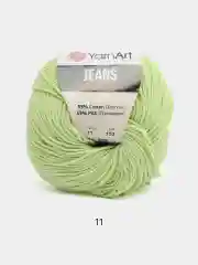 Мятный пряжа YarnArt Jeans (Ярнарт Джинс), 5 мотков