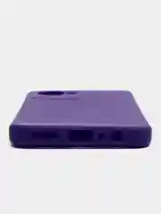 Фиолетовый чехол для Realme C30 / C30S / Narzo 50i PRIME / Реалми  силиконовый, матовый, прозрачный
