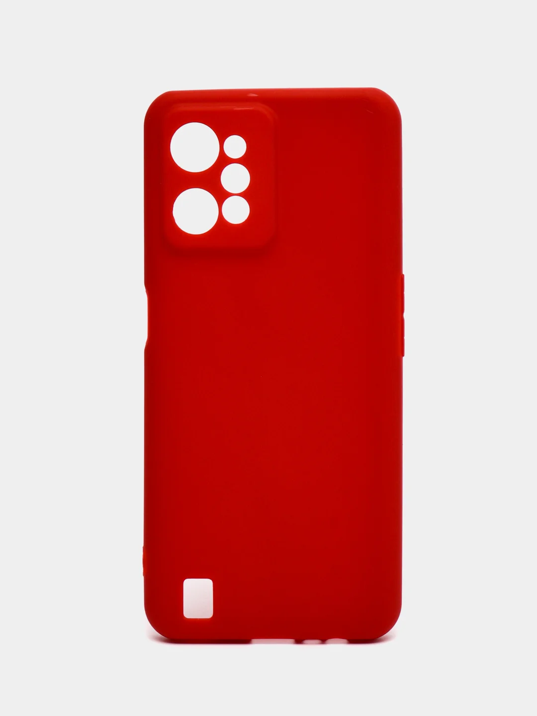 Бордовый чехол для Realme C31 (Реалми С31), силиконовый, матовый
