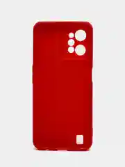 Бордовый чехол для Realme C31 (Реалми С31), силиконовый, матовый