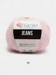 Пудровый пряжа YarnArt Jeans (Ярнарт Джинс), 5 мотков