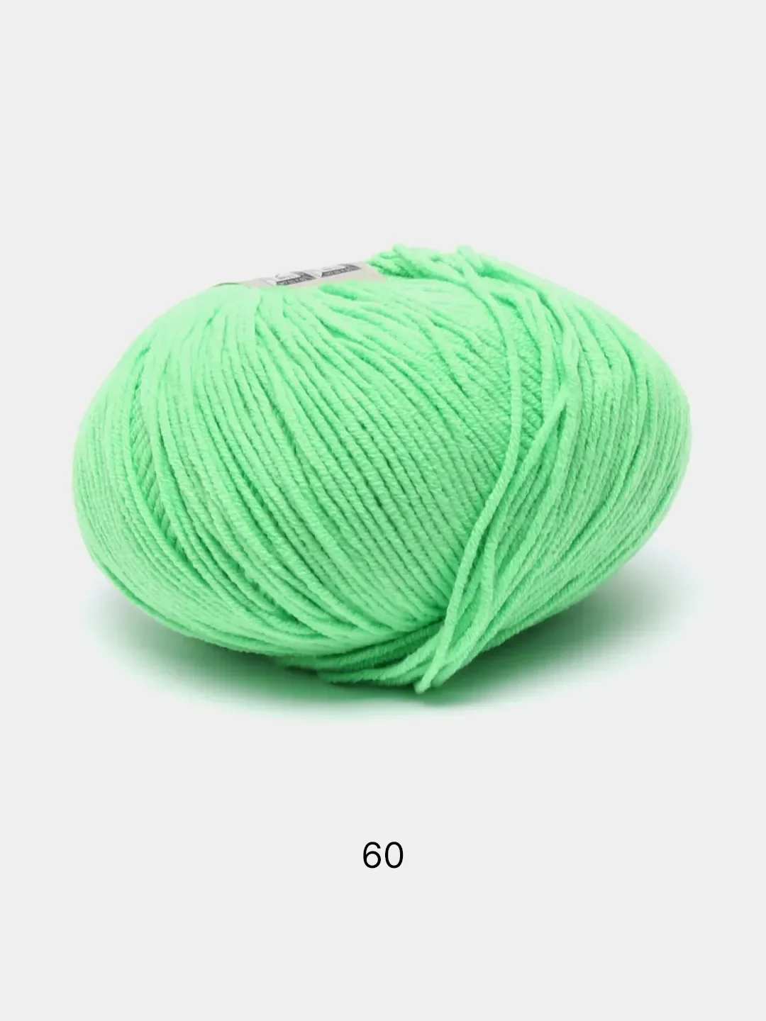 Салатовый пряжа YarnArt Jeans (Ярнарт Джинс), 5 мотков