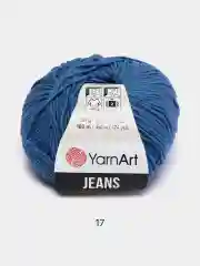 Темно-синий пряжа YarnArt Jeans (Ярнарт Джинс), 5 мотков