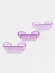 Фиолетовый щетка косметическая, для удаления пыли с ногтей и рук