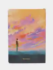 Блокнот BRAUBERG VISTA Color clouds, под кожу, гибкий, А5 143 x 210 миллиметров, 80 листов