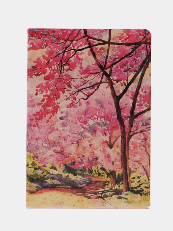 Ежедневник недатированный BRAUBERG VISTA Spring garden, В6, 127 х 186 мм, 136 листов