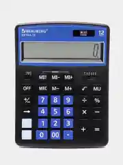 Калькулятор настольный BRAUBERG EXTRA-12-BKBU, 206 x 155 мм, 12 разрядов