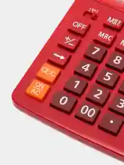 Калькулятор настольный BRAUBERG EXTRA-12-WR, бордовый, 206 x 155 миллиметров