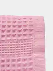 Розовый полотенце банное, вафельное, разные размеры