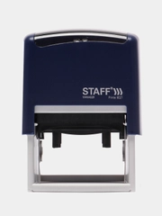 Штамп самонаборный, 8-строчный STAFF, Printer 8027, оттиск 60 х 40 мм