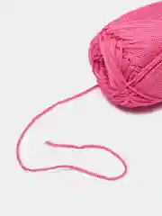 Фуксия пряжа YarnArt Macrame, шнур полиэфирный для вязания и макраме, полиэстер, 90 г, 130 м, 2мм