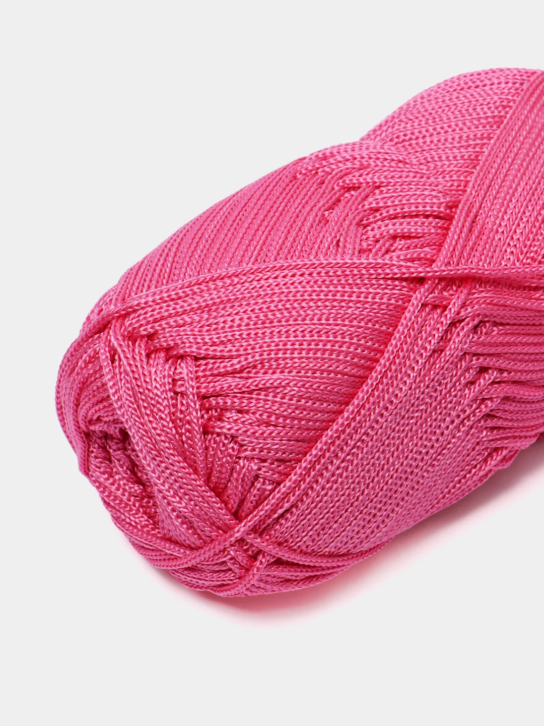 Фуксия пряжа YarnArt Macrame, шнур полиэфирный для вязания и макраме, полиэстер, 90 г, 130 м, 2мм