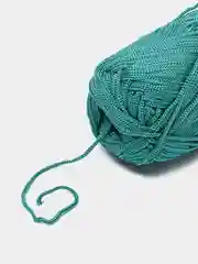 Зеленый пряжа YarnArt Macrame, шнур полиэфирный для вязания и макраме, полиэстер, 90 г, 130 м, 2мм