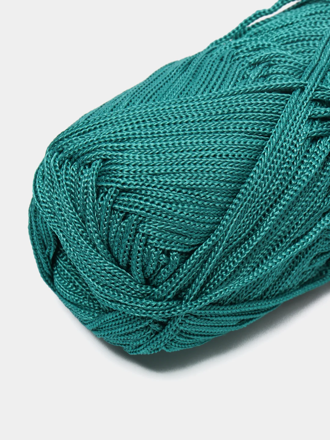 Зеленый пряжа YarnArt Macrame, шнур полиэфирный для вязания и макраме, полиэстер, 90 г, 130 м, 2мм