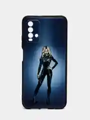 Белый чехол Tele2 Босс для Xiaomi Redmi 9T