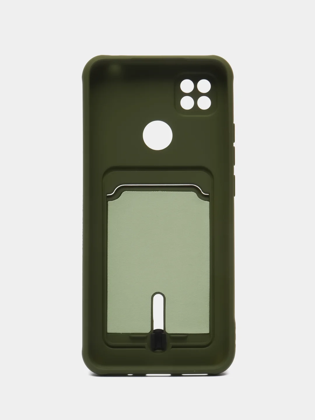 Зелёный хаки чехол для Xiaomi Redmi 9C, Redmi 9C NFC, Redmi 10A (Сяоми Редми 9С 9С НФС 10А) силиконовый