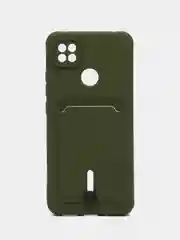 Зелёный хаки чехол для Xiaomi Redmi 9C, Redmi 9C NFC, Redmi 10A (Сяоми Редми 9С 9С НФС 10А) силиконовый