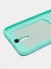 Мятный силиконовый чехол для iPhone XR (Айфон ХР) с карманом для карт, чехол на айфон
