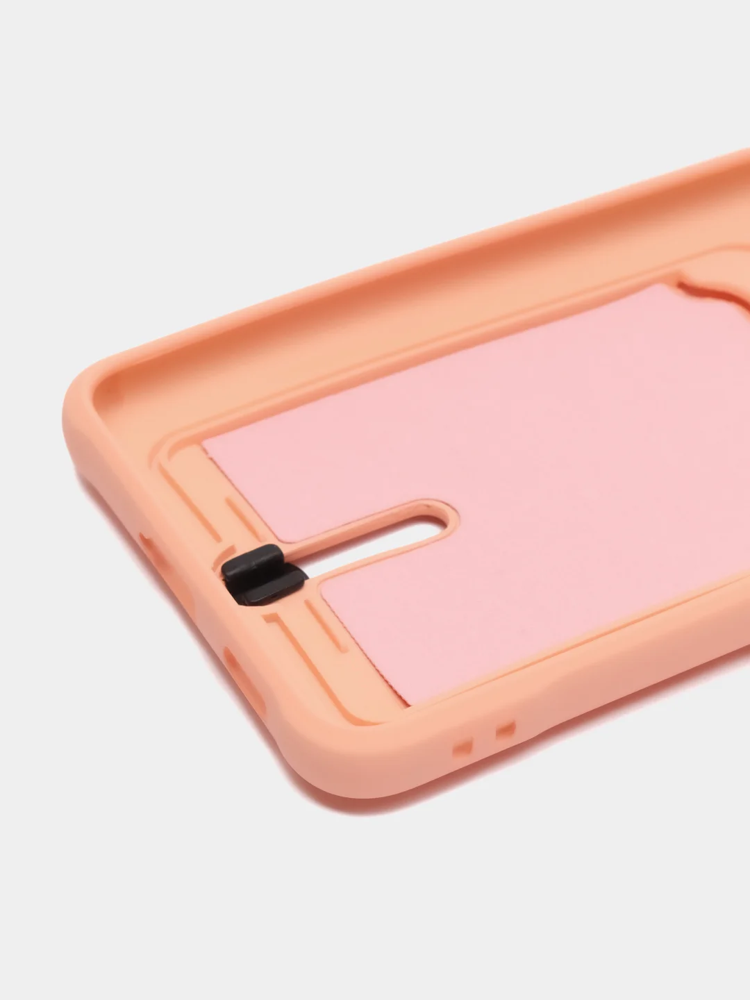 Пудровый чехол для Samsung Galaxy S21 FE, S21FE (Самсунг С21 ФЕ, С21ФЕ) силиконовый, с карманом