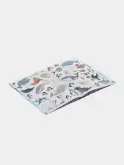 Бежевый книжка-раскладушка для детей, с многоразовыми наклейками