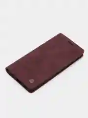 Багровый чехол-книжка Huawei P30 Lite, P Smart 2019/ Honor 10 Lite, Xiaomi Note 8 Pro, P Smart 2018