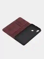 Багровый чехол-книжка Huawei P30 Lite, P Smart 2019/ Honor 10 Lite, Xiaomi Note 8 Pro, P Smart 2018