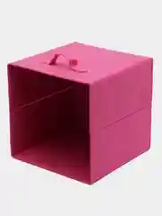 Розовый коробка для хранения вещей