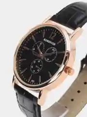 Черный мужские наручные часы KINGNUOS K-023, в подарочной упаковке