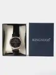 Черный мужские наручные часы KINGNUOS K-023, в подарочной упаковке