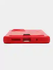 Вишнёвый силиконовый чехол для Xiaomi Redmi 10 ( Сяоми Редми 10 ) с карманом для карт