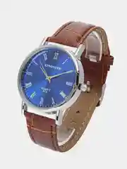 Коричневый мужские наручные часы KINGNUOS K-012, в подарочной упаковке