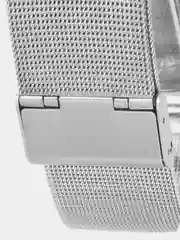 Серебряный мужские наручные часы Dedima D-1018 в подарочной упаковке