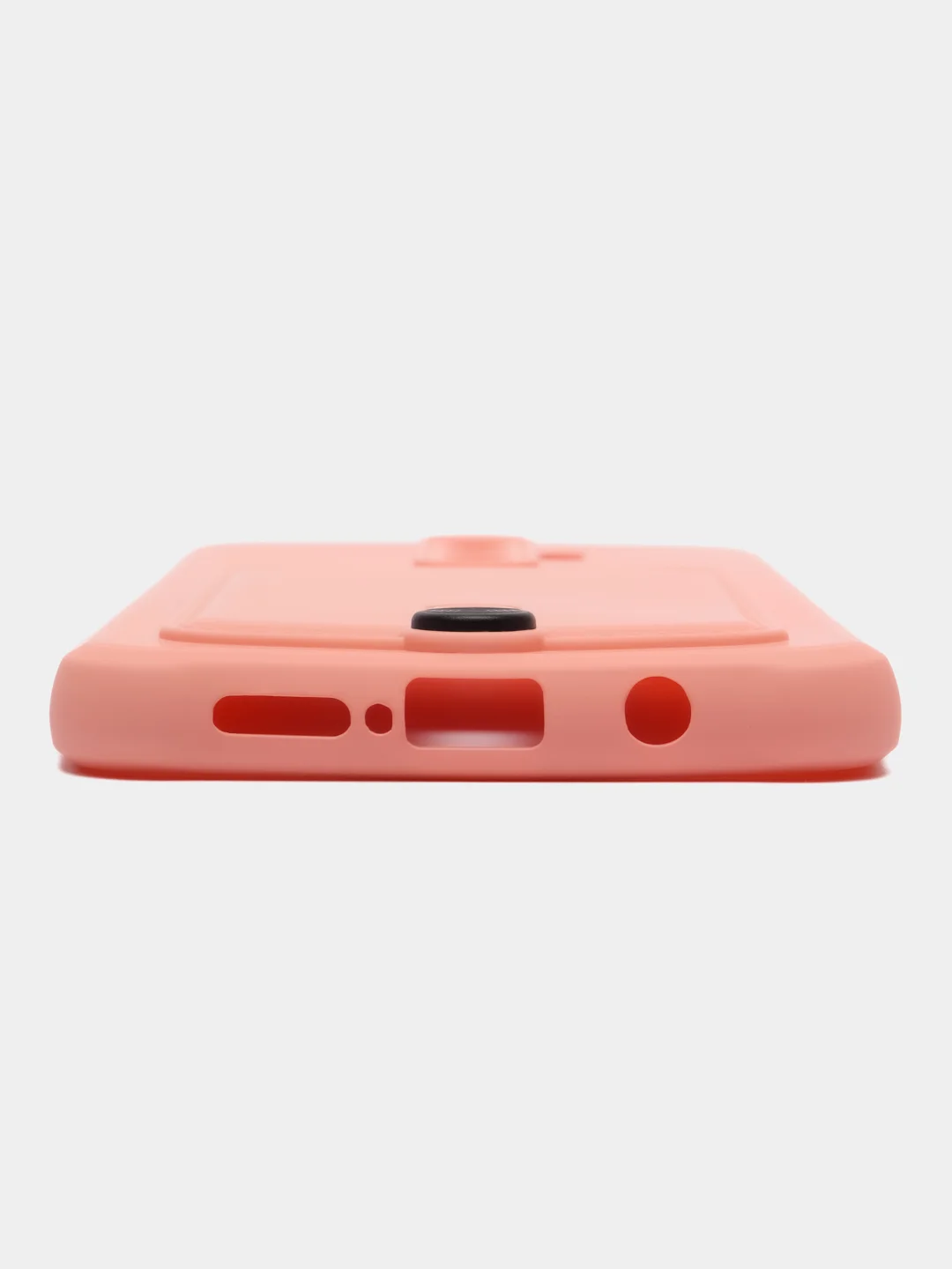 Пастельно-коралловый чехол для Xiaomi Redmi Note 8 Pro (Редми Нот 8 Про) силиконовый , с карманом